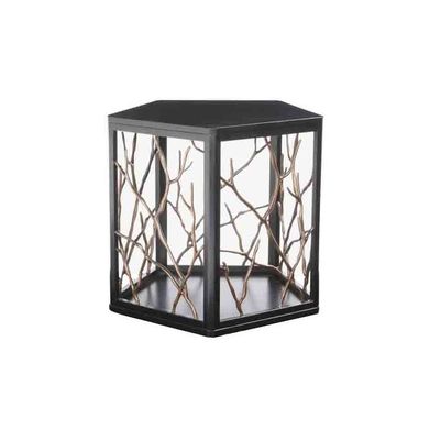 Bàn cà phê hiện đại lưới thép không gỉ