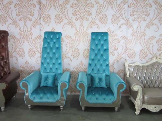 80 * 75 * 182 cm King Royal Throne Ghế Sofa Lưng cao Đám cưới Thẩm mỹ viện Nội thất