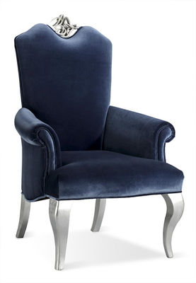 Hội trường Thương mại Đồ nội thất khách sạn cổ chạm khắc Ghế Baroque Ý 73 * 70 * 108cm