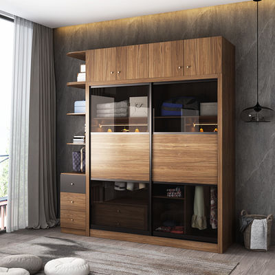Tủ quần áo gỗ cửa lùa