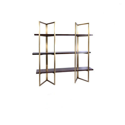 Kệ phòng khách bằng thép không gỉ