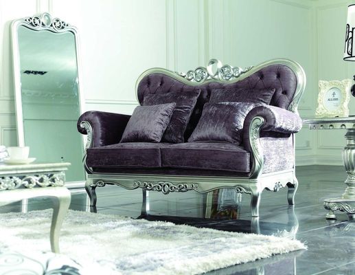 Ghế sofa phần 3 chỗ màu tím